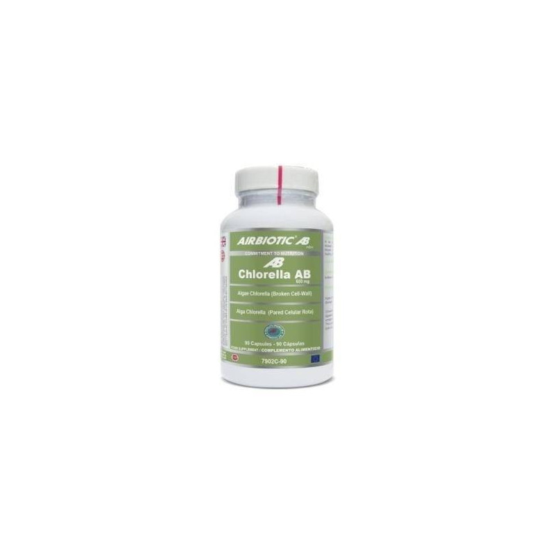 Chlorella AB 600 mg 90 Cápsulas Airbiotic