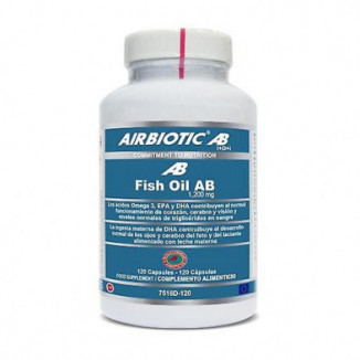 Fish Oil AB 1200 mg 120 Cápsulas Airbiotic