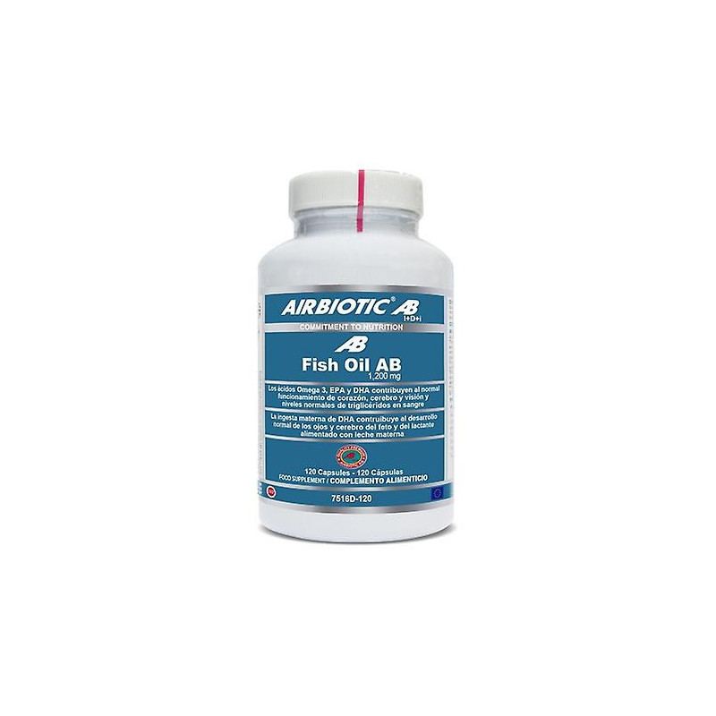 Fish Oil AB 1200 mg 120 Cápsulas Airbiotic