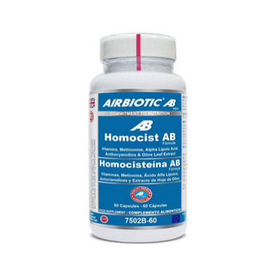 Homocisteina AB Complex con B9 60 Cápsulas Airbiotic