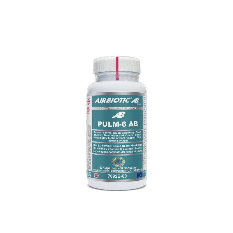 Pulm-6 AB 60 Cápsulas Airbiotic