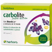 Carbolite Doble Acción 60 Cápsulas Herbora