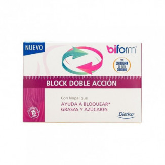 Biform Block Doble Accion 30 Cápsulas Dietisa