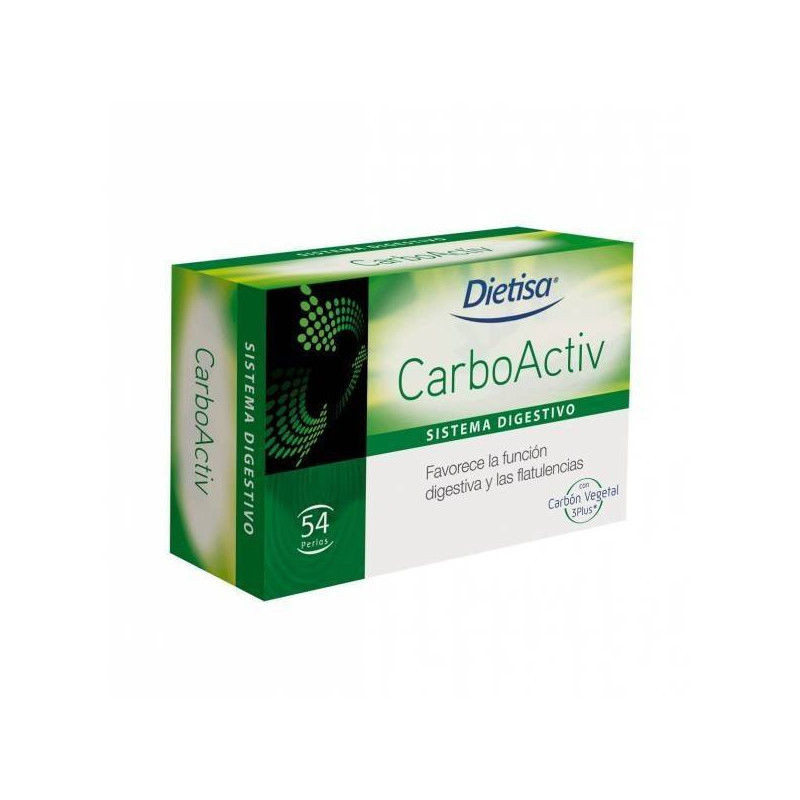 Carboactiv Carbón Vegetal  60 Cápsulas Dietisa