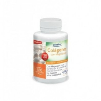 Colágeno + Magnesio + Vitamina C + Vitamina D 450 Comprimidos  Dietisa