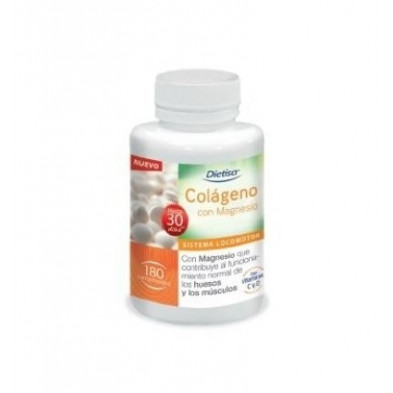 Colágeno + Magnesio + Vitamina C + Vitamina D 450 Comprimidos  Dietisa