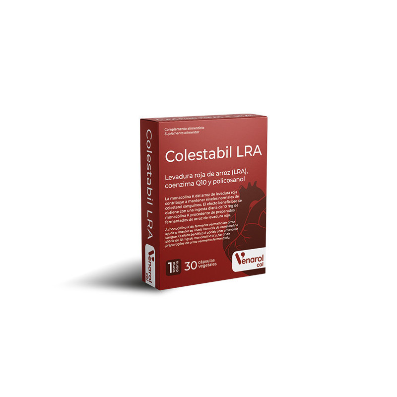 Colestabil Advanced LRA (Levadura Roja de Arroz) 30 Cápsulas Herbora