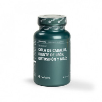 Depurcap (Cola de Caballo + Diente de León + Ortosifón + Maíz) 60 Cápsulas Herbora