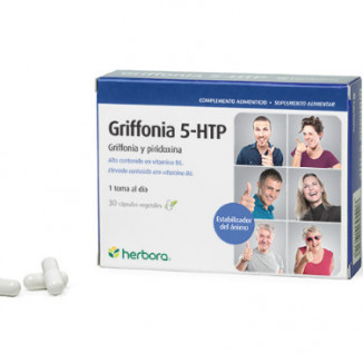 Griffonia 5-HTP 30 Cápsulas Herbora