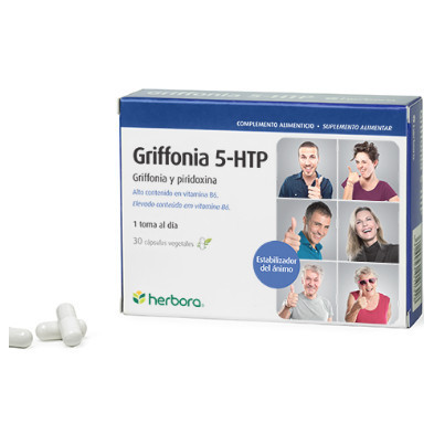 Griffonia 5-HTP 30 Cápsulas Herbora