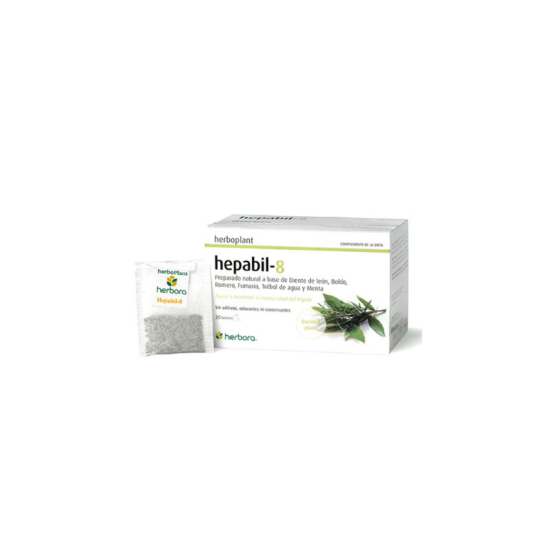 Herboplant Hepabil-8 20 Infusiones Herbora