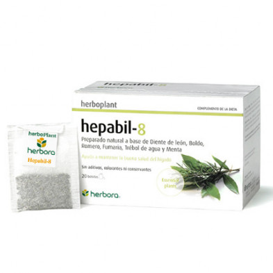 Herboplant Hepabil-8 20 Infusiones Herbora