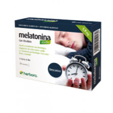 Melatonina Forte con Rhodiola 1 mg 30 Cápsulas Herbora