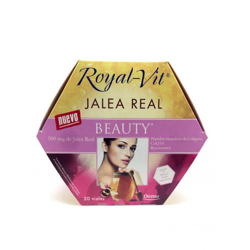 Jalea Real Royal Vit Beauty 500 mg 20 Viales Dietisa