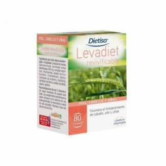 Levadiet Revivificable 80 Cápsulas Dietisa