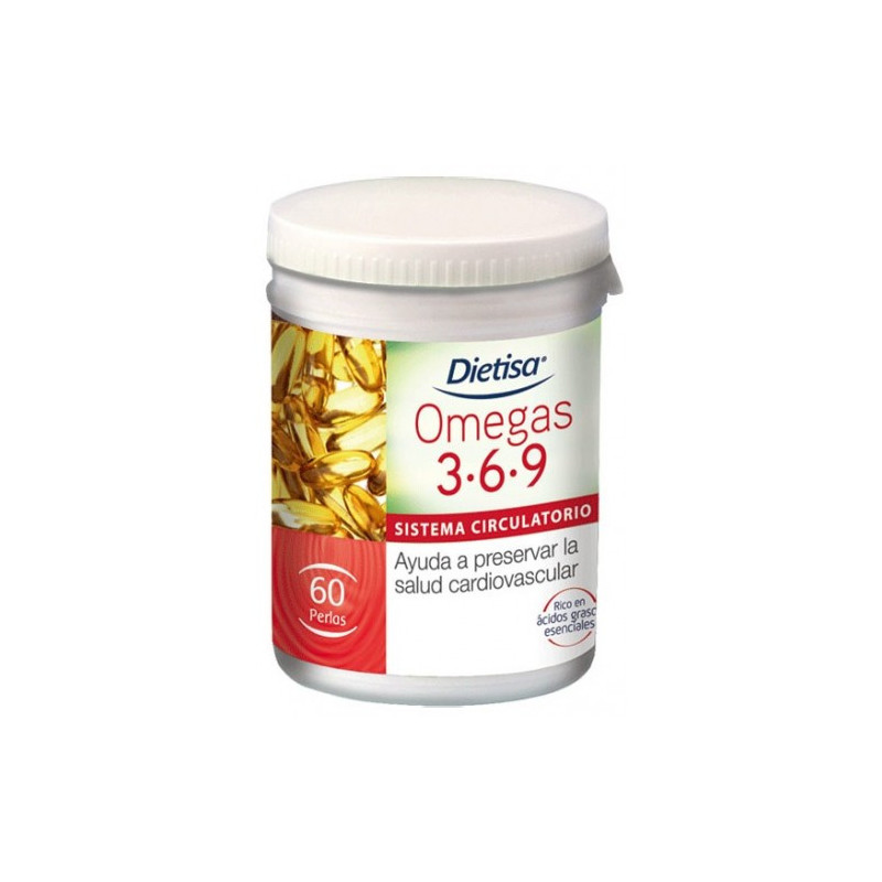 Omega 3-6-9 60 Perlas 1 g Dietisa