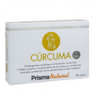 Curcuma + Manganeso 30 Cápsulas Prisma Natural