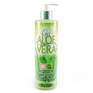 Gel Aloe Vera + Rosa Mosqueta + Esencia de árbol del Té 500 ml Prisma Natural