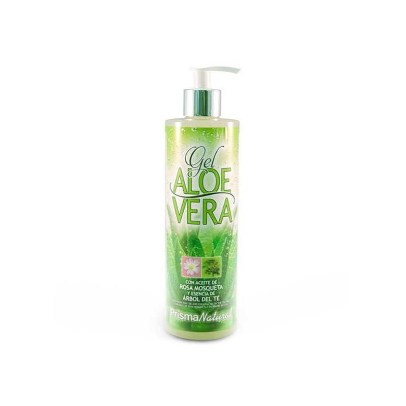 Gel Aloe Vera + Rosa Mosqueta + Esencia de árbol del Té 500 ml Prisma Natural