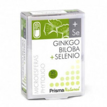 Ginkgo Biloba + Selenio Microesferas Phytoligo 30 Cápsulas Prisma Natural