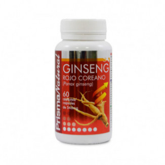 Ginseng Rojo Coreano 546 mg 60 Cápsulas Prisma Natural