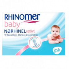 Narhinel Confort Baby 10 Recambios Blandos Desechables