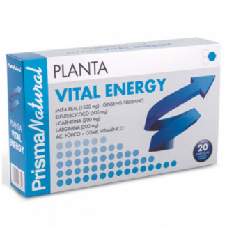 Planta Vital Energy 20 Ampollas de 10 ml Prisma Natural