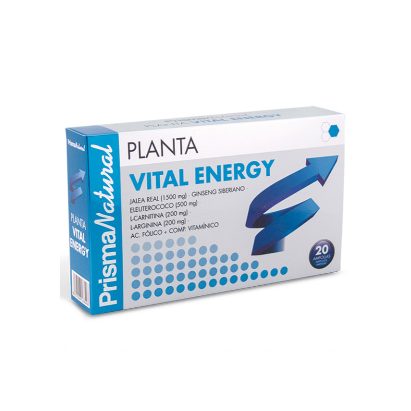 Planta Vital Energy 20 Ampollas de 10 ml Prisma Natural