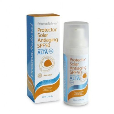 Protector Solar Facial Antiaging SPF50 50 ml Prisma Natural