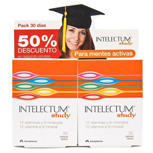 Intelectum Study Duplo 2x30 Cápsulas