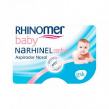 Narhinel Confort Baby Aspirador Nasal +2 Recambios Blandos Desechables