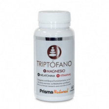 Triptófano + Magnesio + Melatonina + Vitaminas 60 Comprimidos Prisma Natural