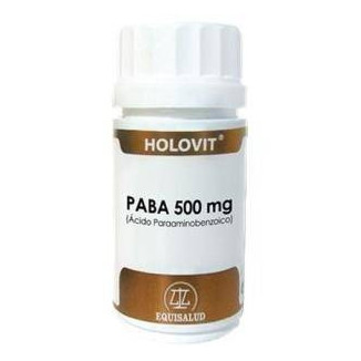 Holovit Paba 500 mg 50 Cápsulas Equisalud