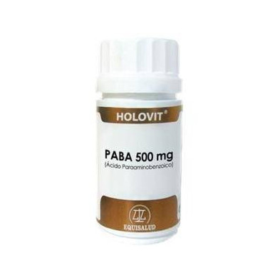 Holovit Paba 500 mg 50 Cápsulas Equisalud