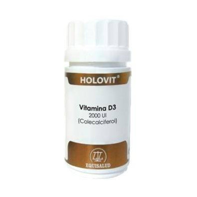 Holovit Vitamina D3 2000 UI (Colecalciferol) 50 Cápsulas Equisalud