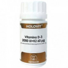 Holovit Vitamina  D3 2000 Ui+k2 50 Cápsulas Equisalud