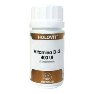 Holovit Vitamina D3 400 Ui 50 Cápsulas Equisalud