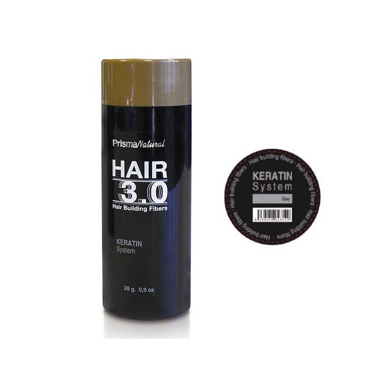 Hair 3.0 Building Fibers Grey 28 g Prisma Natural