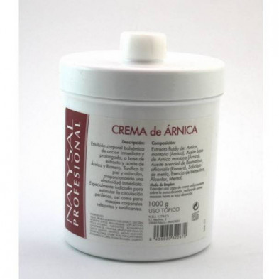 Crema de Árnica 1000 g Natysal