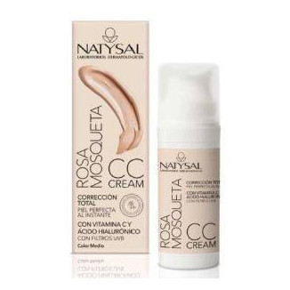 CC Cream Rosa Mosqueta Tono Medio FPS30 50 ml Natysal