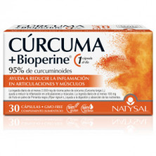 Cúrcuma + Bioperine · Natysal · 30 cápsulas