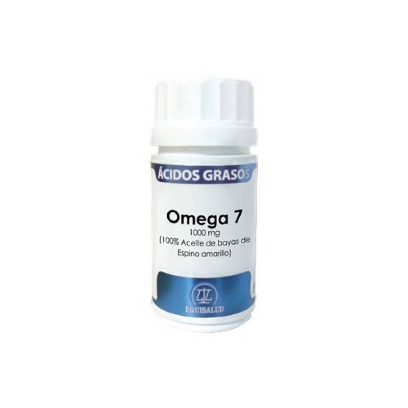 Omega 7 1000 mg (100% Aceite de Bayas de Espino Amarillo) 40 Perlas Equisalud