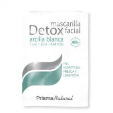 Mascarilla Facial Detox Arcilla Blanca Caja 50 uds Prisma Natural