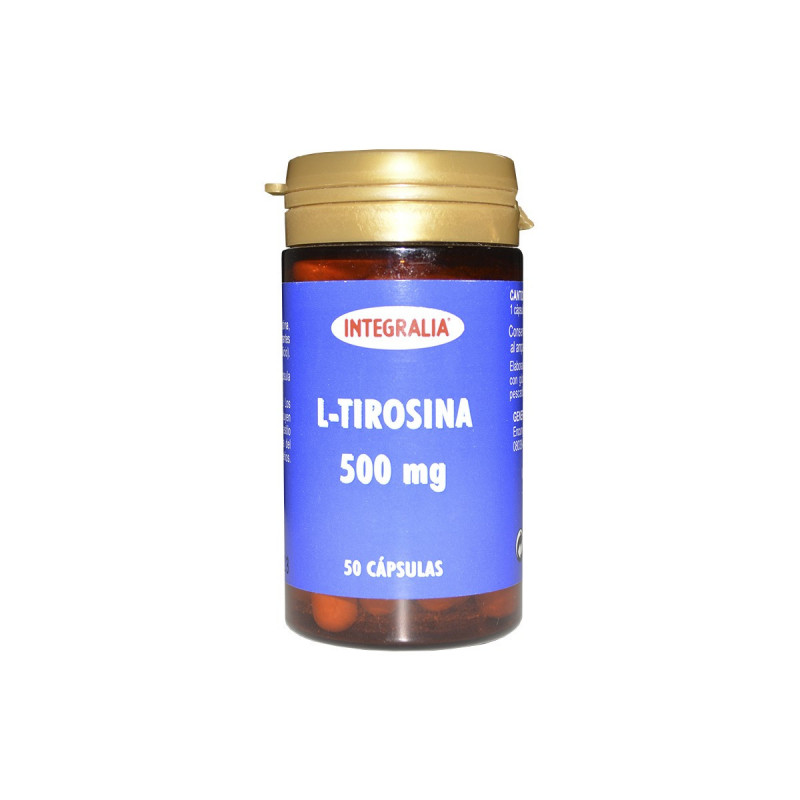 L-tirosina 500 mg 50 Cápsulas Integralia