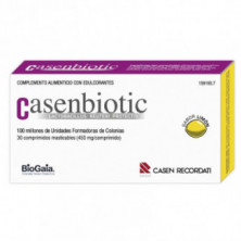 Casenbiotic 30 Comprimidos Sabor Limón Casen Recordati