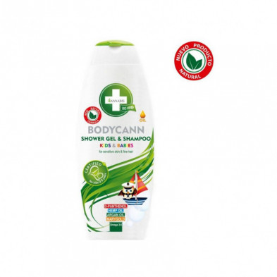 Bodycann Kids Gel Champú 2 en 1 250 ml Annabis