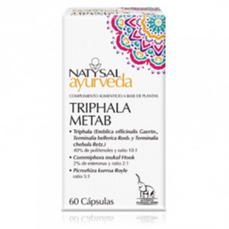 Ayurveda Triphala Metab 60 Cápsulas Natysal