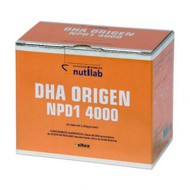 DHA Origen NPD1 4000 30 Viales Nutilab