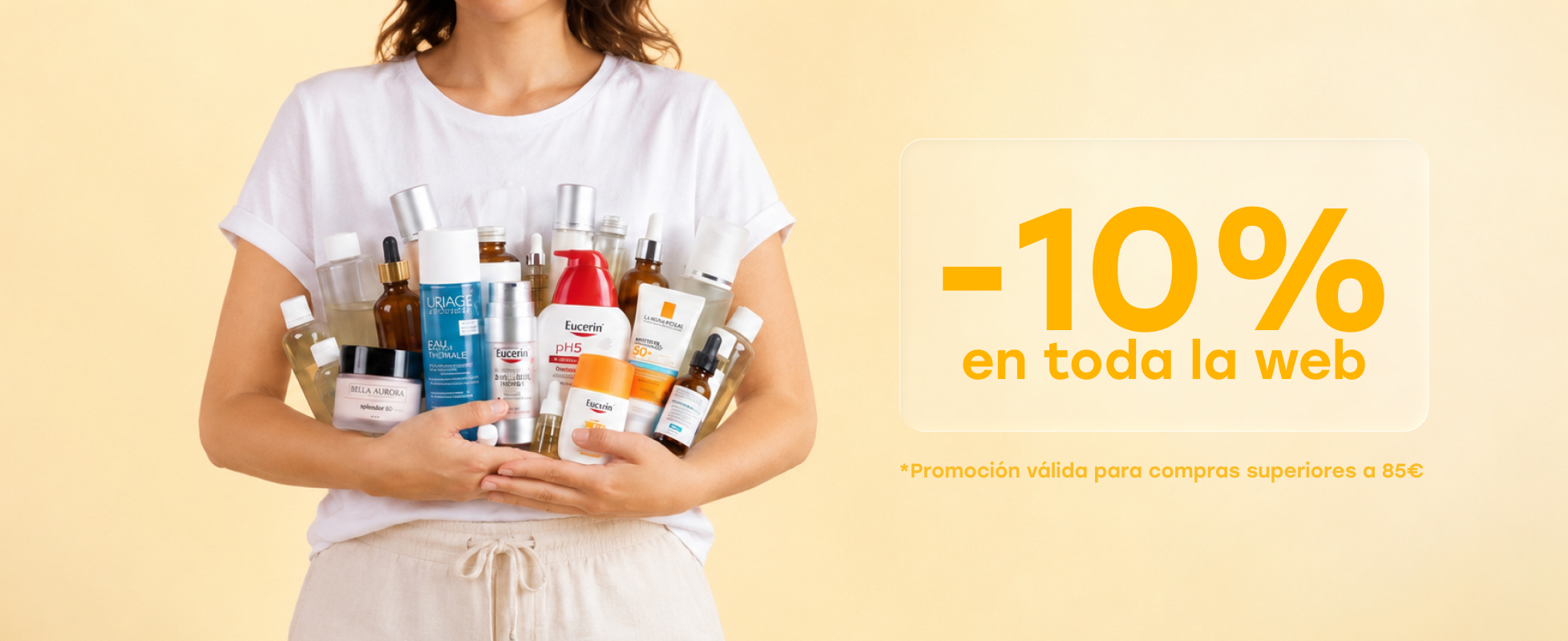 Promoción Pharmacius: -10% en toda la web en compras superiores a 85 euros