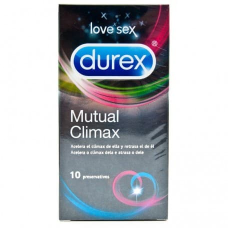 12 preservativos Durex mutual climax